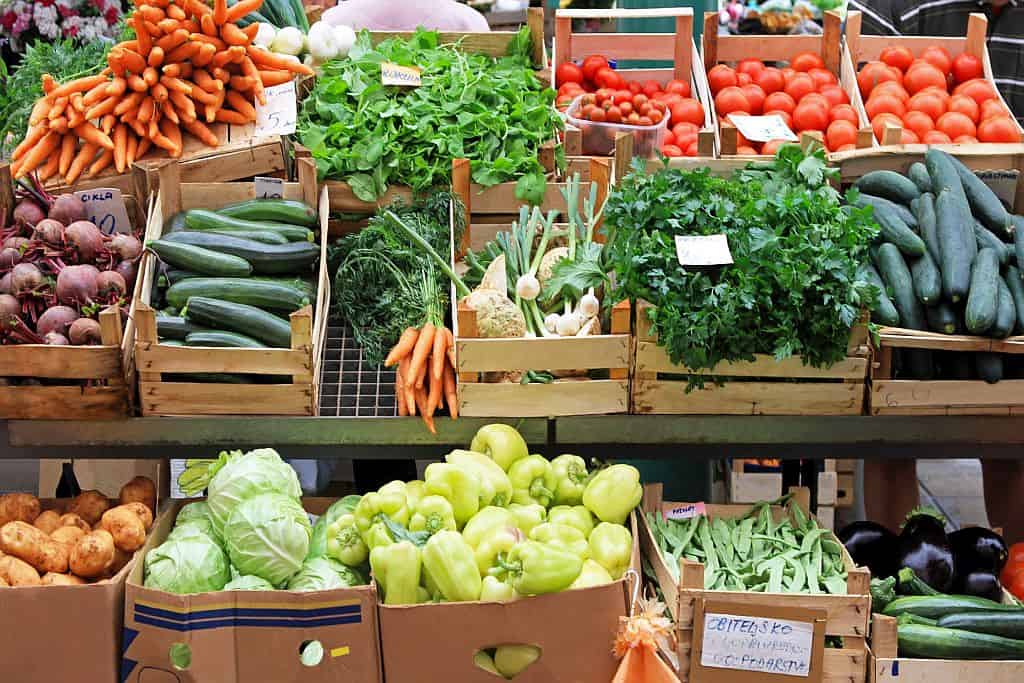 Many different boxed vegetables good for losing weight after 50